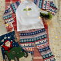 Vintage Tractor Christmas Pyjamas, thumbnail 3 of 3