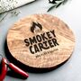 Personalised Logo Engraved Round Cheeseboard, thumbnail 3 of 5