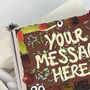 Personalised Halloween Letterbox Brownie Slab, thumbnail 2 of 2