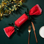 Personalised Classic Fabric Reusable Christmas Cracker, thumbnail 1 of 3