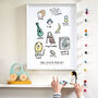 'Personalised Favourite Things' Print, thumbnail 1 of 6