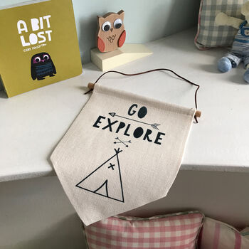 Go Explore Childrens Room Flag, 2 of 3