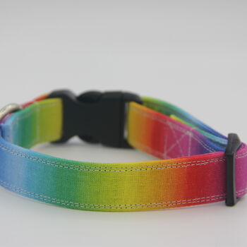 Rainbow Ombre Dog Collar, 4 of 9