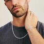 Men's Sterling Silver Cuban Curb Chain, thumbnail 1 of 11