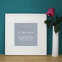 Personalised 21st Birthday Print And Mount, thumbnail 7 of 7