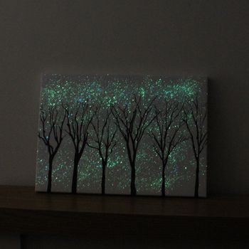 Trees In Starlight Canvas, 4 of 5