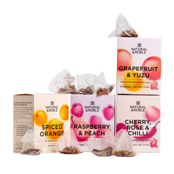 Infusions For Gin; Individual Flavours To Infuse In Gin. Four Delicious Flavours Available, 6 of 7