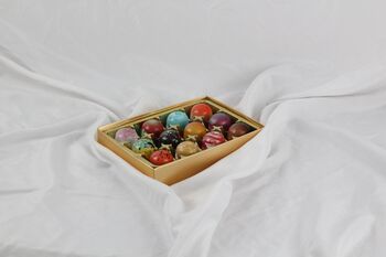 Box Of 12 Handmade Luxury Truffles By Saffire Chocolate, 7 of 8