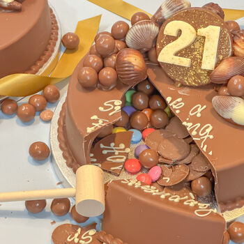 21st Birthday Smash Cake, 2 of 10