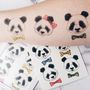 Panda Temporary Tattoo, thumbnail 3 of 5