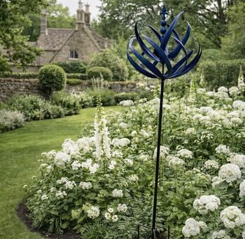 Metal Outdoor Wind Spinner 238cm Tall, 2 of 2