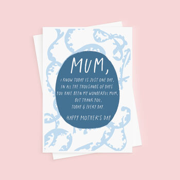 Today And Everyday Mother's Day Card, 4 of 4