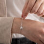 Sterling Silver Starfish Bracelet, thumbnail 1 of 3