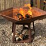 Personalised Steel Star Firepit, thumbnail 1 of 8