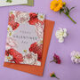 Champ De Fleur 'Happy Valentine's Day' Botanical Card, thumbnail 1 of 2