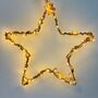 Gold Hanging Star Wreath, thumbnail 3 of 8