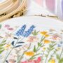 Summer Meadow Embroidery Hoop Kit, thumbnail 4 of 4