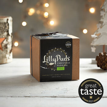 Two Lillypuds Vegan Christmas Pudding, 2 of 6