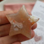 Cherry Blossom Agate Star – Crystal Of Growth And Calm, thumbnail 3 of 8