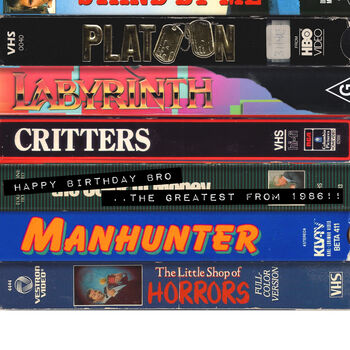 40th Birthday Personalised Gift, Films From 1986, 2 of 6