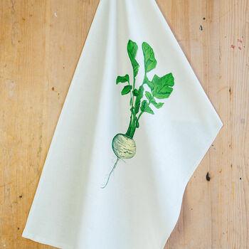 Garden Vegetable Tea Towel Gift Box, 4 of 5
