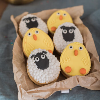 Chick And Lamb Biscuit Baking Kit, 5 of 6