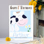 Personalised Farm Cow Relation Birthday Card, thumbnail 5 of 8