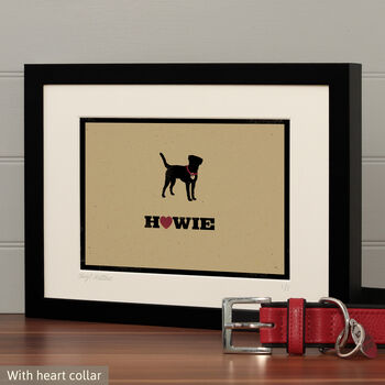 Personalised Labrador Print For One Or Two Dogs, 6 of 12