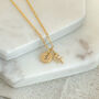 Gold Plated Sagittarius Birthstone Necklace, thumbnail 2 of 6