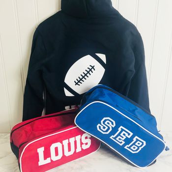 Boys Personalised Bootbag And Trainer Bag, 5 of 7