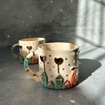 Adorable House Ceramic Coffee / Tea Cup, 4 of 5