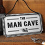 The Man Cave Hanging Wooden Sign, thumbnail 1 of 3