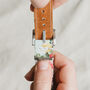'Blossom' Leather Smartwatch Strap; Handmade Watch Band, thumbnail 5 of 8