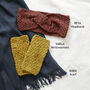 Fair Trade Vegan Eco Banana Yarn Unisex Scarf, thumbnail 12 of 12