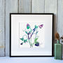 Sweet Peas No.One Limited Edition Giclee Print, thumbnail 1 of 2