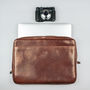 Luxury Italian Leather Laptop Case For Macbook, thumbnail 9 of 12