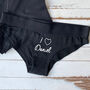 I Heart Personalised Underwear, thumbnail 1 of 2