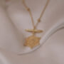 18ct Gold Plated Coin And Bar Necklace, thumbnail 6 of 10