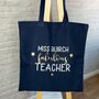 Personalised Fabulous Teacher Bag, thumbnail 1 of 2