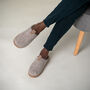 Snugtoes Wool Felt Slippers Mule Style For Women, thumbnail 1 of 6
