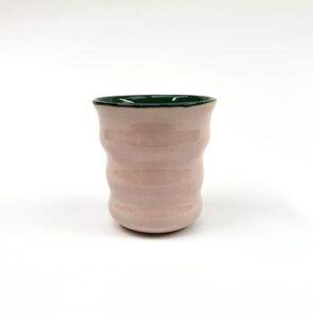 Handmade Wavy Ceramic Tumbler, 6 of 7