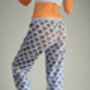 Cotton Pyjama Bottoms In Eidleweiss Print, thumbnail 4 of 6