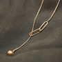 Beaded Necklace 18ct Gold Plated Jewellery For Women, thumbnail 2 of 6