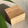 Personalised Wooden Ring Boxes, thumbnail 10 of 11