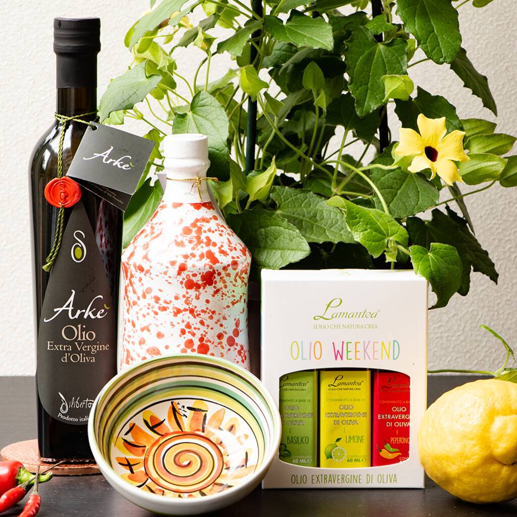Italian Olive Oil Selection Gift Box By Truly Madly Deeply Italian