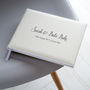 Personalised Leather Guest Book, thumbnail 1 of 5
