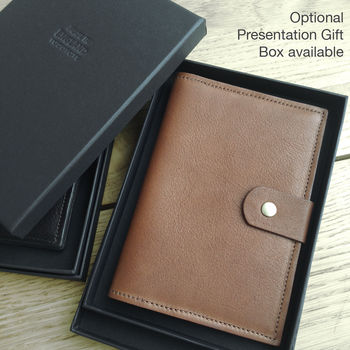 Personalised Luxury Leather And Suede Passport Wallet, 8 of 8