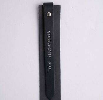 Personalised Leather Bookmark, 10 of 10