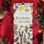 Everlasting Birthday UK Seasonal Fruit And Vegetable Calendar, thumbnail 1 of 7