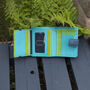 Personalised Mutlicolour Turquoise Small Leather Purse, thumbnail 6 of 11